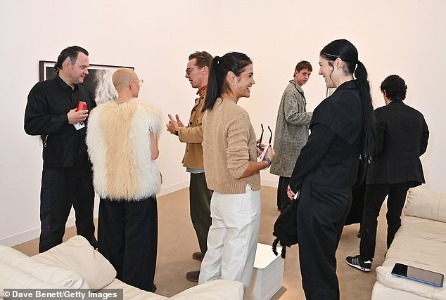 Benedict Cumberbatch, Emma Raducanu and guests attend the Frieze Art Fair