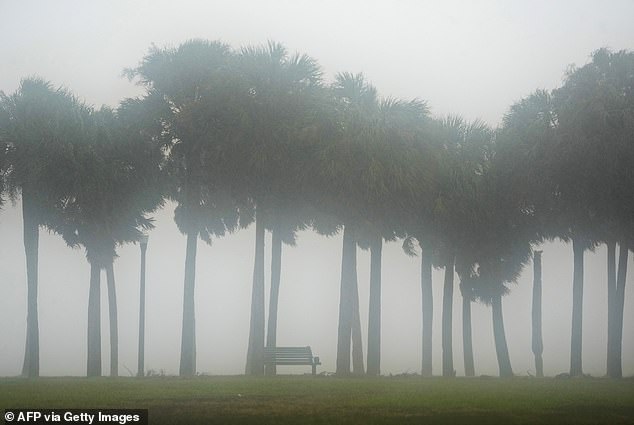 Wind speeds of up to 125 mph have been reported in Florida