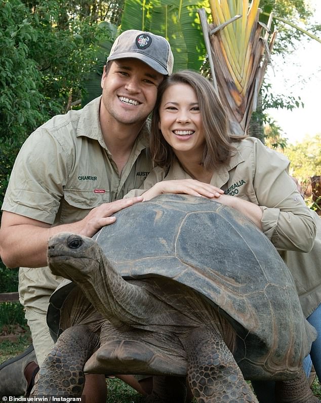 Bindi and Chandler Irwin are very close to his family and often travel from their home in Queensland, Australia to Florida, USA to spend time with them.