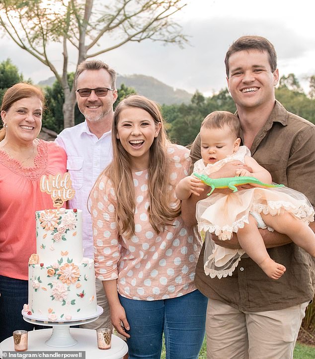 Bindi threw a party for her mother-in-law, Shannan, at the Australia Zoo at the time