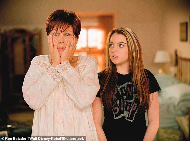 Released in 2003, Freaky Friday follows a mother and teenage daughter (played by Curtis and Lohan, respectively) who magically switch bodies after reading a cryptic fortune cookie.