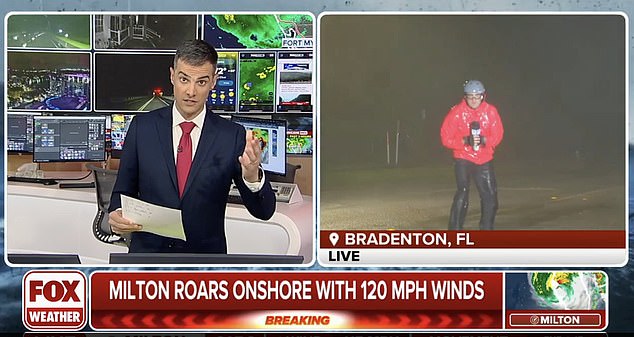 Viewers were treated to the disparity of the studio's warmth and tranquility as Ray was left to battle the hurricane winds in Florida.