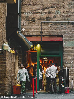 Despite the small space, the bar is constantly buzzing every week