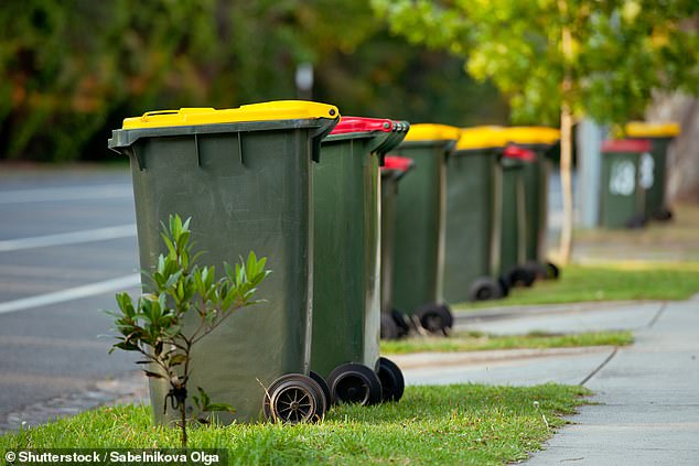 According to municipal rules, it is only acceptable to leave the rubbish bins outside between 4pm the evening before waste collection and midnight the day after