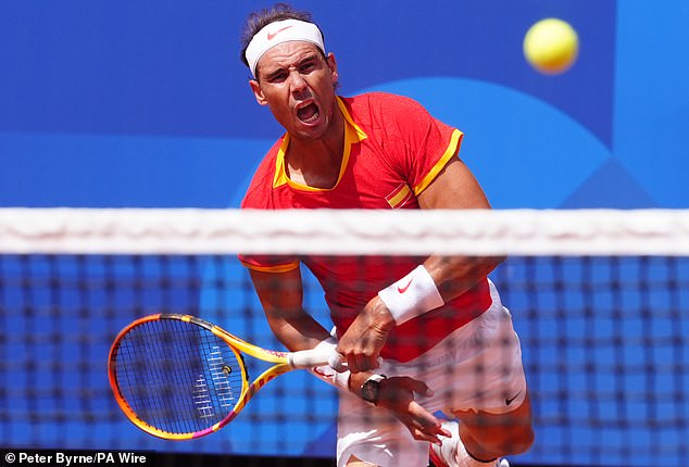 Nadal represented Spain at the Paris Olympics on the court that has seen him enjoy so much glory