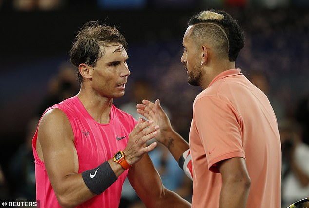 1728555488 272 Nick Kyrgios sends classy 10 word message to Rafael Nadal revealing