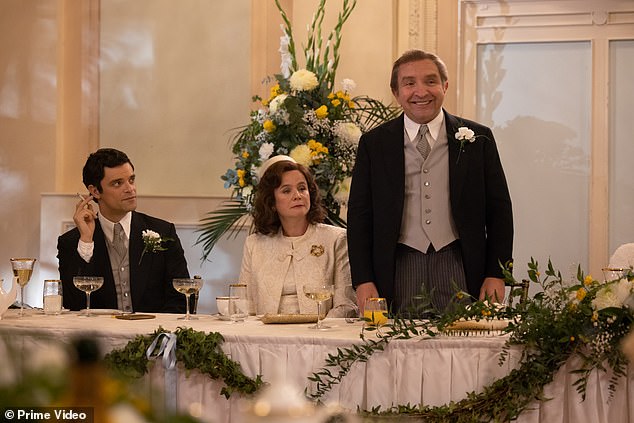 Eddie Marsan (right) plays Epstein's father Harry