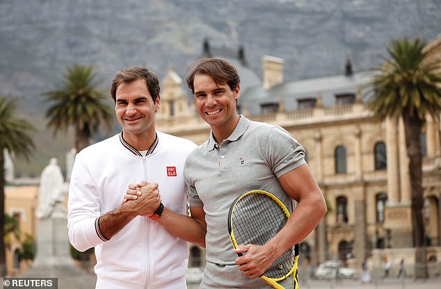 He also appeared in a Louis Vuitton campaign alongside fellow tennis great Roger Federer