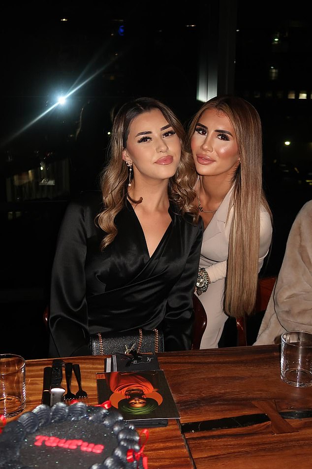 Salon owner Tahlia Andonakis (pictured with Ms Mouhanna) demanded that the Daily Mail Australia reporter leave the salon