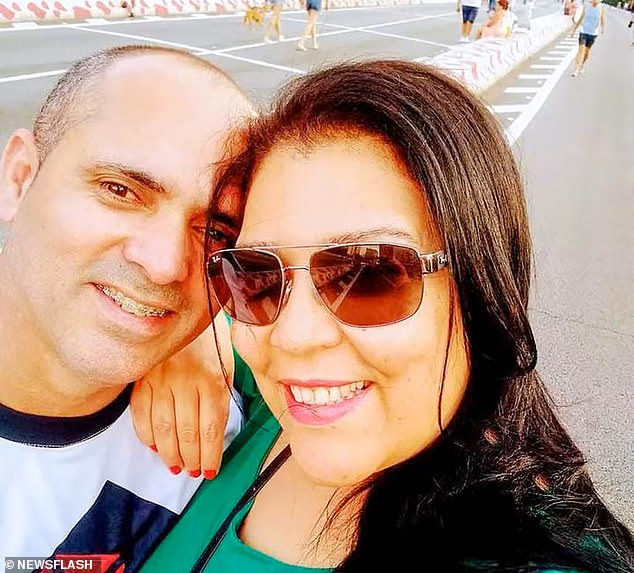 Adriana and Gildelio were childhood sweethearts, but did not marry until they met again after 28 years apart