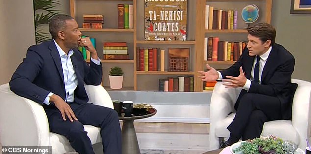 A morning show segment between Tony Dokoupil (right) and author Ta-Nehisi Coates (left) sparked outrage last week over the host's aggressive questioning