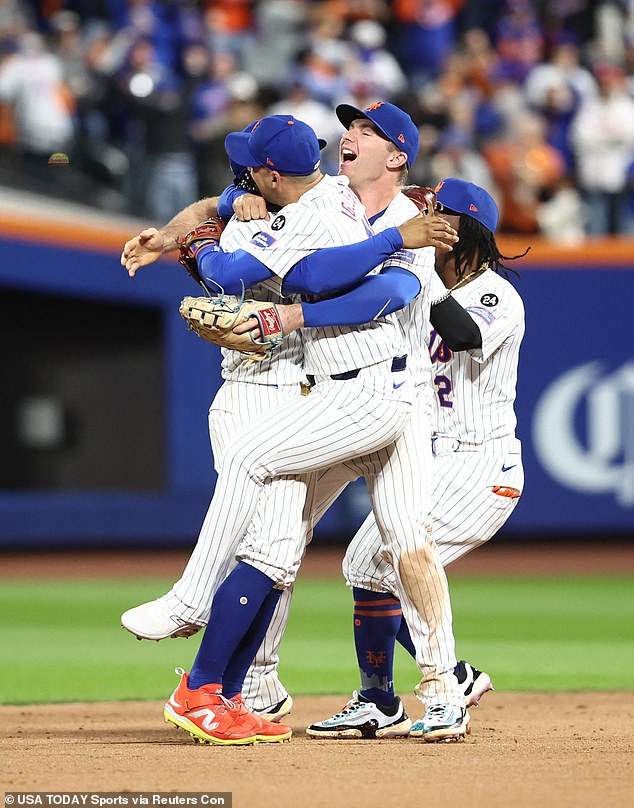 The Mets, Seinfeld's old team, celebrated their first NLCS berth since 2015 this week