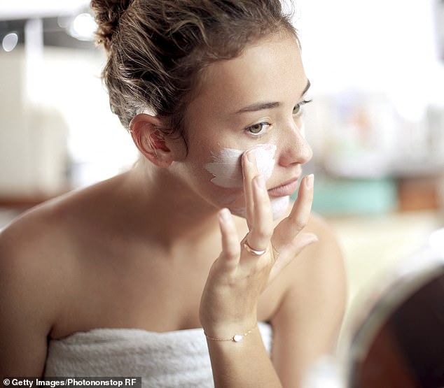 Curiously, similar advice was recently shared by Rhode Skin cosmetic chemist Ron Robinson during an interview with DailyMail.com (stock image)