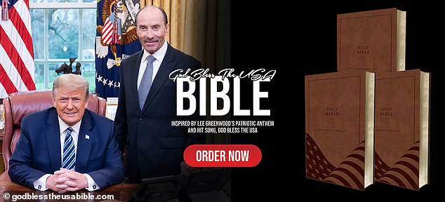 The TV host claimed that the $59.99 Bibles Trump is selling are actually made in China