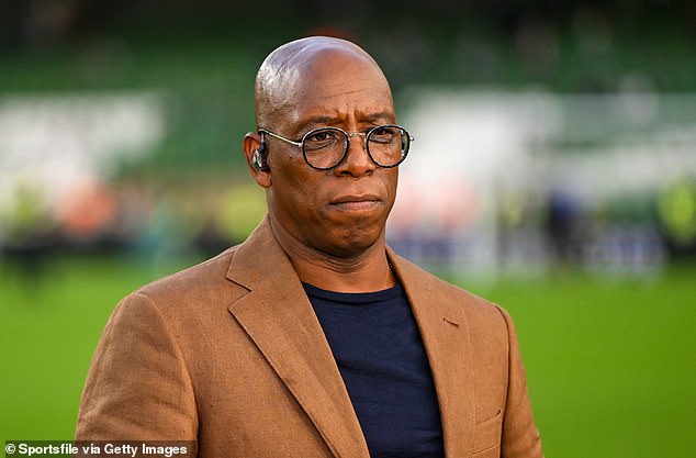 ITV pundit Ian Wright said he 'can't help but think of his friends and family'