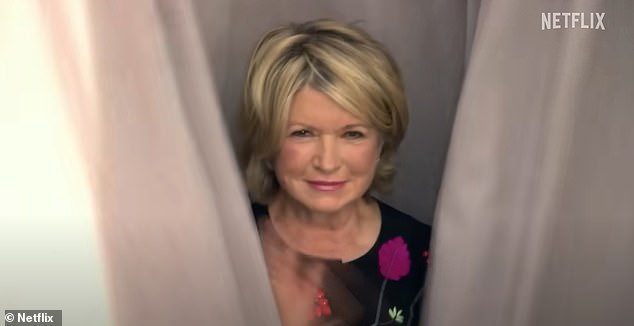 Another scene that caught viewers' attention was Martha talking about her 2004 trial and subsequent conviction for lying about a stock tip, with Martha saying that prosecutors 