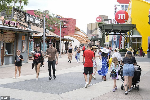 Guests stroll through Disney World before it closed to brace for Hurricane Milton