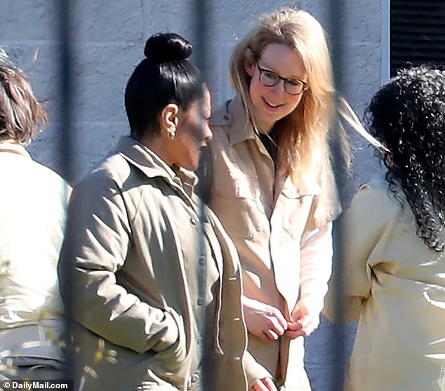 Shah is currently serving her sentence at the Federal Prison Camp in Bryan, Texas, where she was spotted earlier this year with fellow fraudster Elizabeth Holmes.