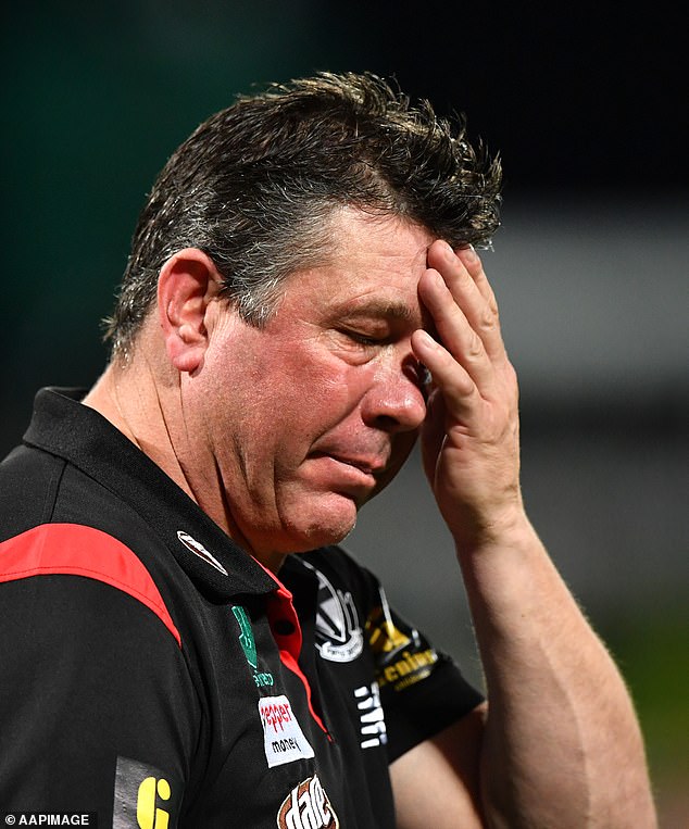 Ratten (pictured) discovered his daughter had epilepsy on the same day he was appointed St Kilda head coach