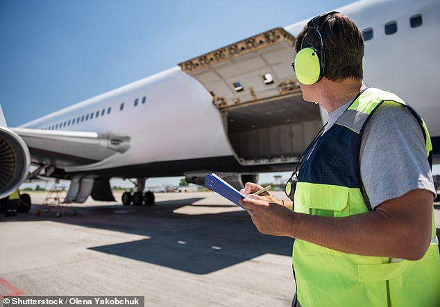 Some of the least affected jobs involve some form of labor, challenging the idea that robots will soon be better suited to such tasks. In the photo an aircraft cargo handler