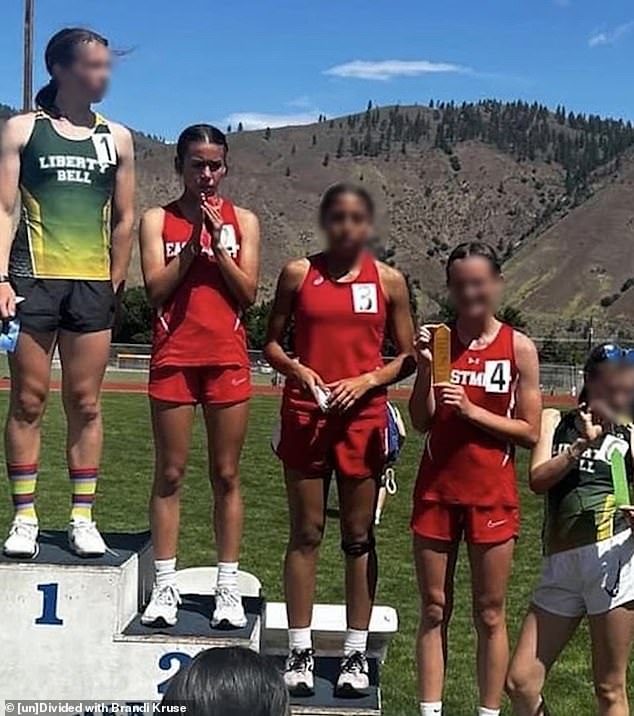 Wilson placed second at the Cashmere Junior Olympics regional 1600-meter track meet on May 18, losing seven seconds to a transgender female athlete