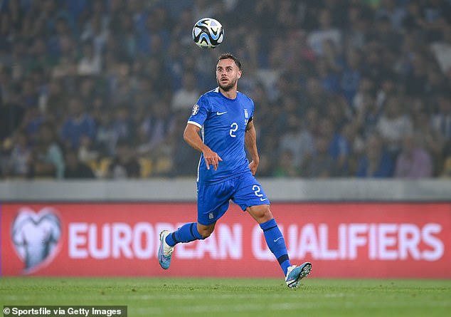 Baldock made twelve appearances for Greece after qualifying to play through his grandmother