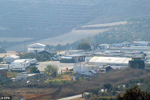 The United Nations Interim Forces in Lebanon (UNIFIL) base in Ebel El Saqi Marjeyoun district, southern Lebanon, October 10, 2024