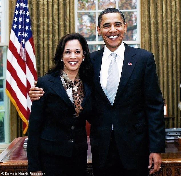 Obama and Harris have worked together in Democratic politics for decades