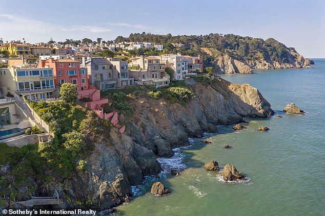 Despite being situated somewhat precariously on the edge of the cliffs, the house is believed to be well attached to the cliff