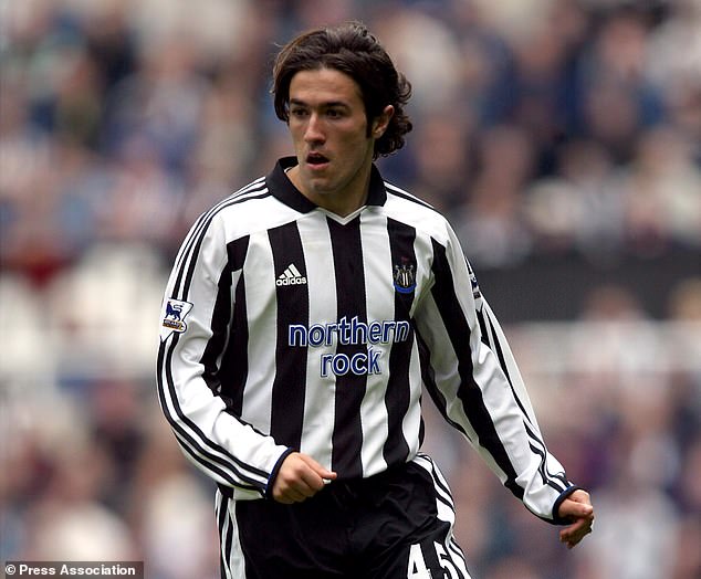 Viana played 56 games for Newcastle United in the early 2000s