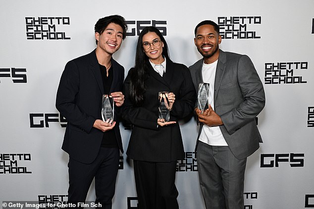 Demi was honored at the benefit, along with Kelvin Harrison Jr. and filmmaker Sean Wang