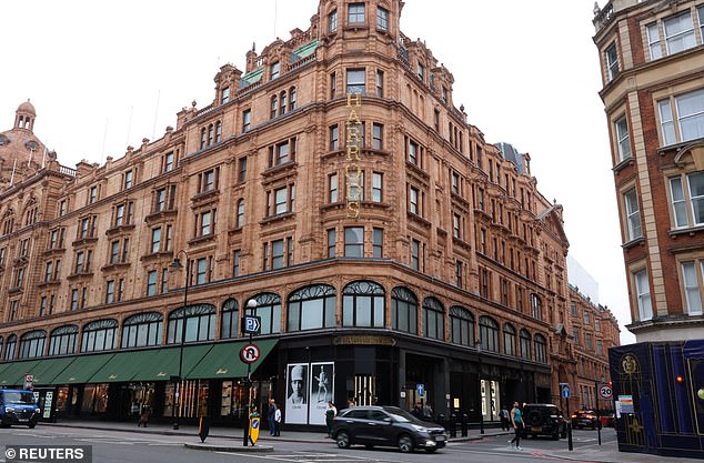 Many of the businessman's alleged victims worked for Harrods (pictured)