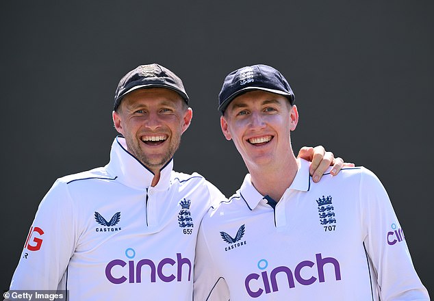 Yorkshire duo Joe Root (left) and Harry Brook (right) led the way with their record-breaking partnership