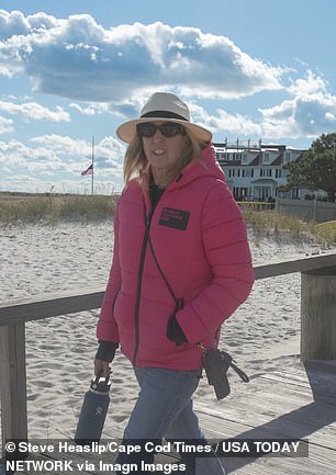 Rory Kennedy, the youngest of Ethel's eleven children, is also in Hyannisport