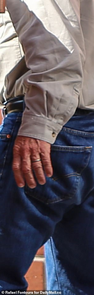 Unlike Cheryl, Bobby kept his wedding ring on