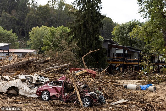 Western North Carolina was the hardest hit region, with at least 120 confirmed deaths and scores of locals still missing