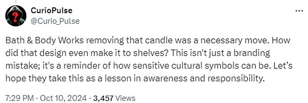 1728694748 697 Bath Body Works apologizes for candles compared to Ku