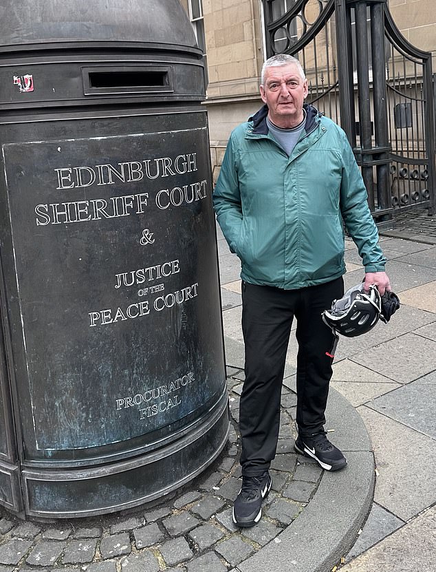 Gunn's brother David Marr branded her a 'silly old woman' after her conviction at Edinburgh Sheriff Court