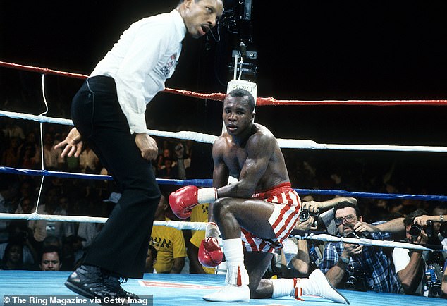 Hearns ultimately scored the only two knockdowns in his rematch with Leonard, knocking down Sugar in the third and 11th.