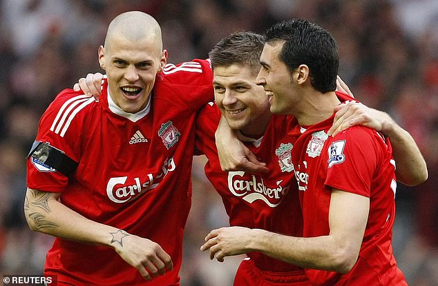 The 41-year-old played 98 games for Liverpool and scored just two goals