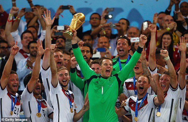 Neuer made 124 appearances for Germany, winning the World Cup in 2014