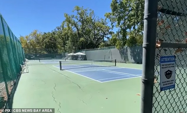 Two women reportedly got into a fight on a pickleball court over their political differences