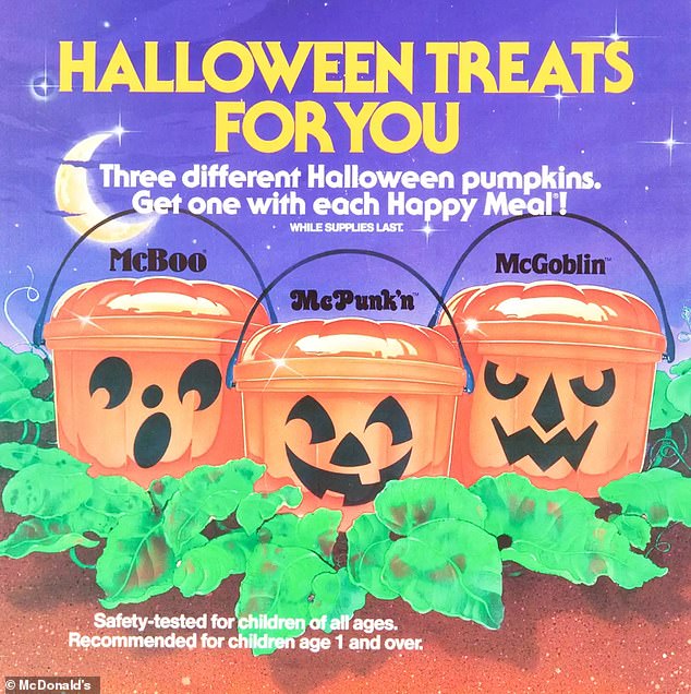 Boo Buckets were known as Halloween Pails when they first hit the market in the 1980s. These are from 1987