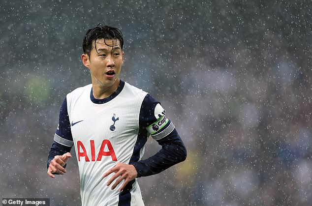 Son Heung-min (photo) was coached by his father, a former professional footballer