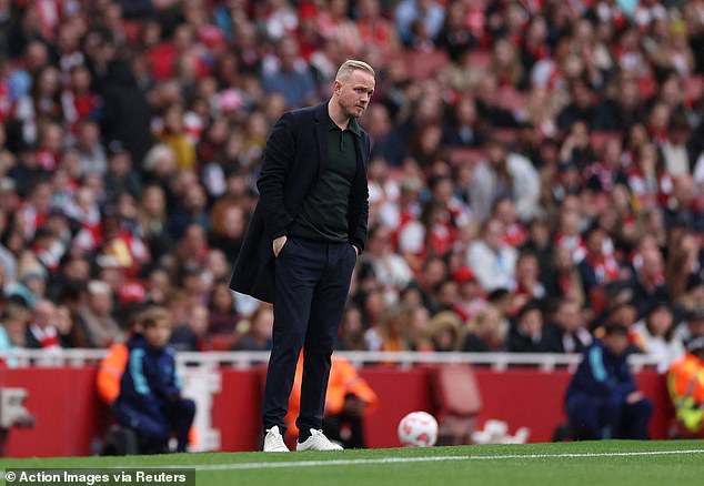 The result at the Emirates Stadium increased the pressure on Arsenal boss Jonas Eidevall