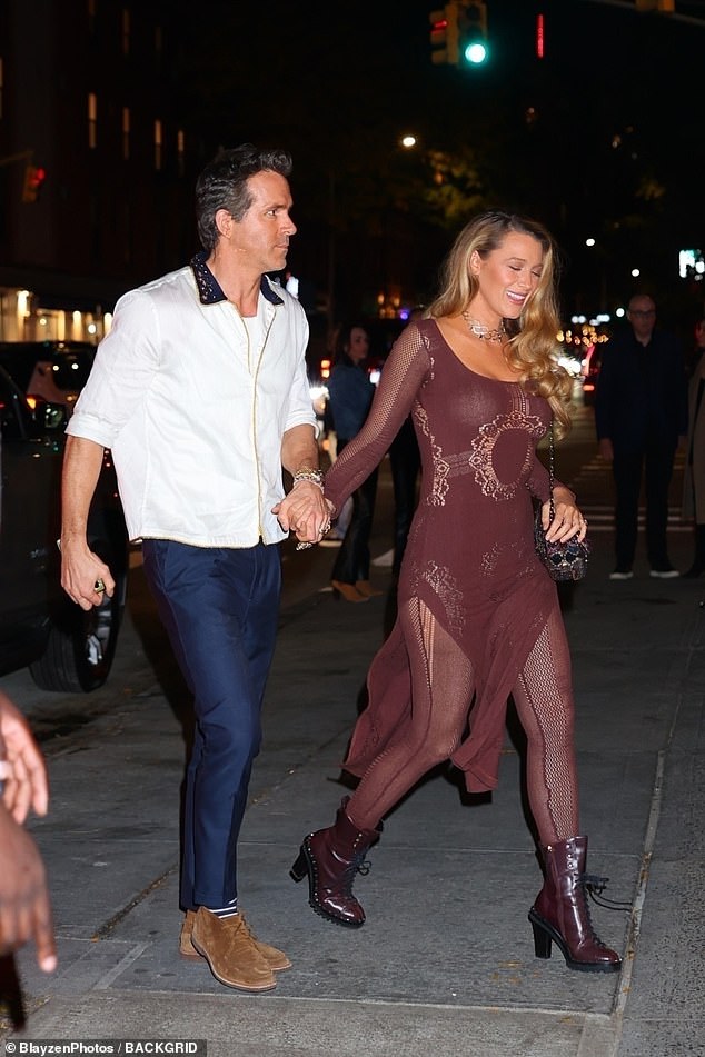 The pair dated Blake Lively and Ryan Reynolds - who were also flamed for their outfits