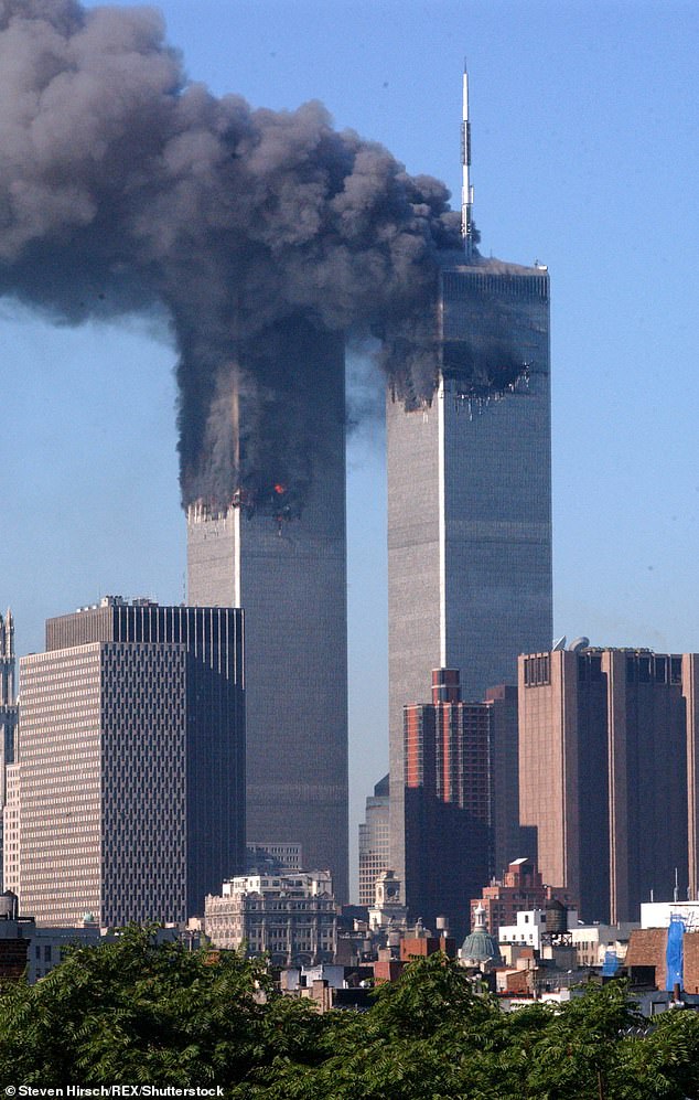 The paper explicitly states: 'If these towers were destroyed in any way, it would create an unprecedented crisis for the enemy, comparable to the World Trade Center crisis in New York' (photo).