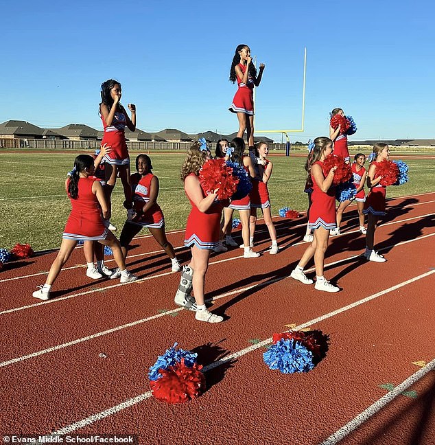 The girls' parents cheered that their futures were in jeopardy if they did not complete the laps on the scorching hot track