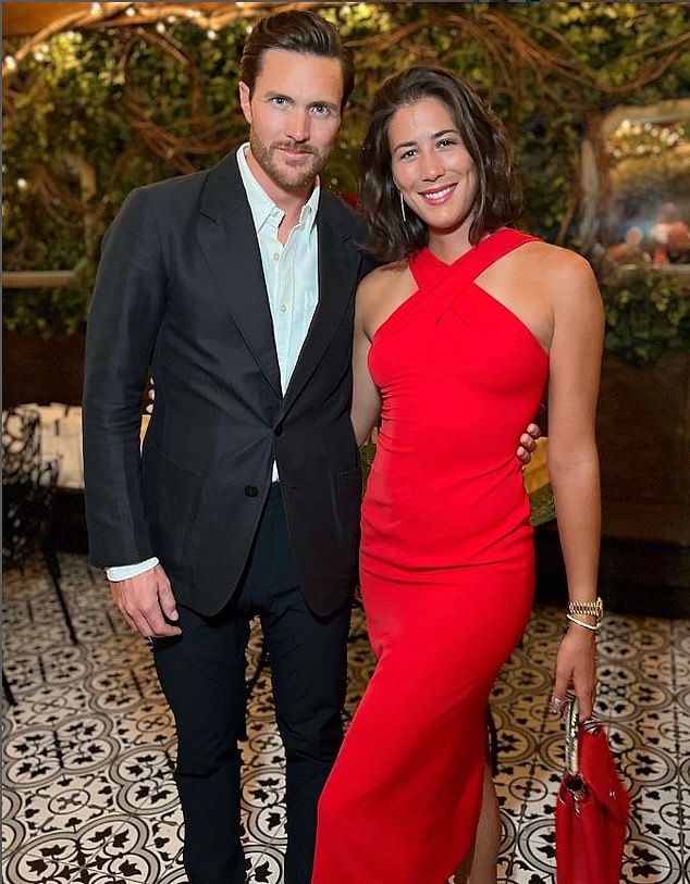 Muguruza had met Borges, a businessman and model, while walking through Central Park in 2021