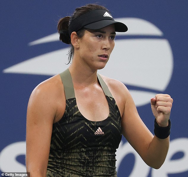 Borges had wished Muguruza luck at the US Open, where she would reach the fourth round